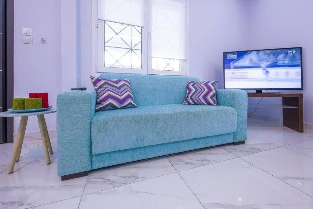 Modern Fully-Equipped House, 5 Min Walk From Metro Villa Athen Eksteriør bilde