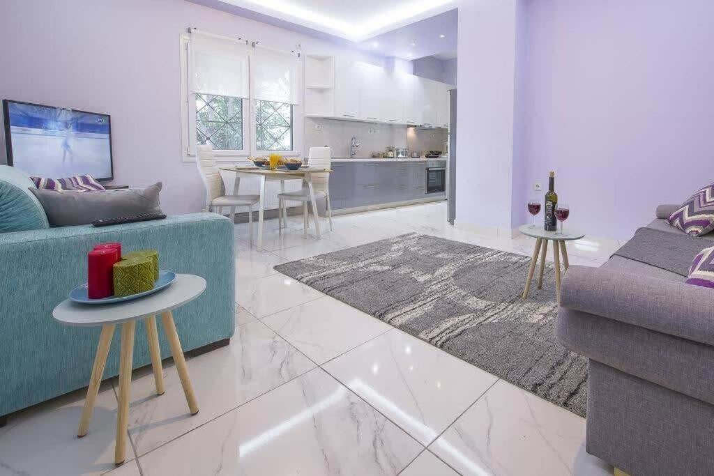Modern Fully-Equipped House, 5 Min Walk From Metro Villa Athen Eksteriør bilde