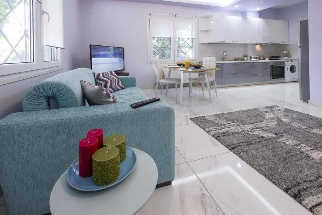 Modern Fully-Equipped House, 5 Min Walk From Metro Villa Athen Eksteriør bilde